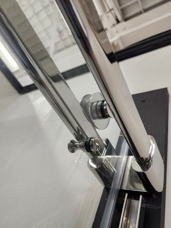 60x36 Shower Base and 60x79 Shower Door Combo (as is)