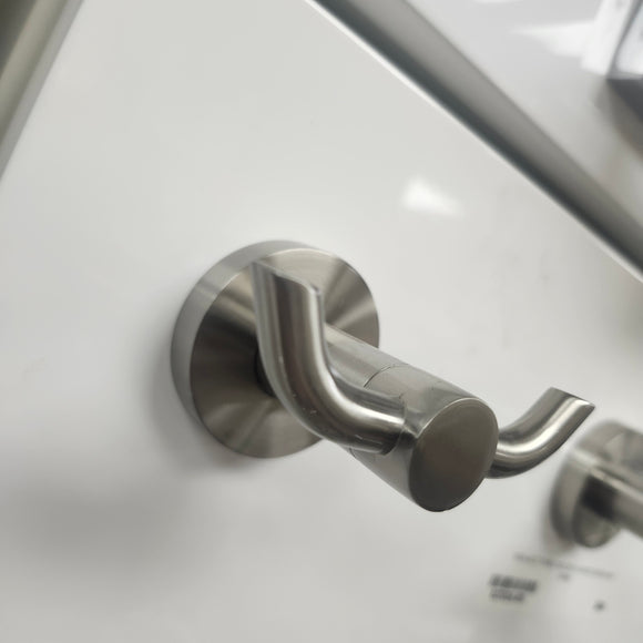 Vida 927 Series Double Robe Hook Bathroom Accessory Floormodel Clearance As Is