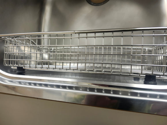 Undermount Stainless Steel Kitchen Sink 2 Bowl 38 1/4 x 21 1/4 With basket Floormodel Clearance As is
