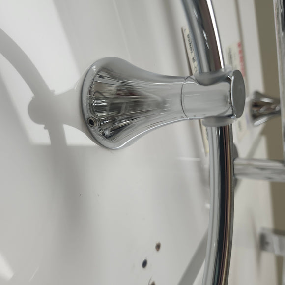 Vida Robe Hook Round Bathroom Accessory Floormodel Clearance As Is