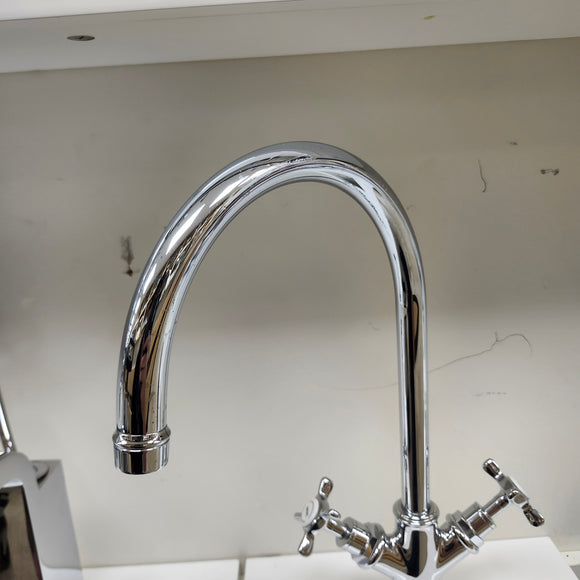 Hansgrohe Axor Single Hole Gneck Kitchen Faucet Traditional Floormodel Clearance Sold as is