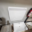 Convectair Heater 23x23 1000 W 240V Allegro Duo White Floormodel Clearance As is i15-1