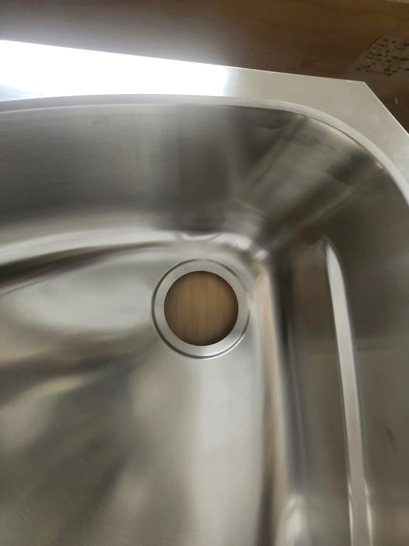 Franke Kitchen Undermount Sink 38 x 20 Vision Stainless Steel 2 Bowl Floormodel Clearance As is