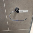 Rubinet H2O Toilet Paper Holder Bathroom Accessory Floormodel As is Clearance Chrome (H19)-2