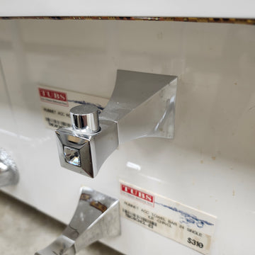 Rubinet Ice Robe Hook Floormodel Sold As Is Chrome Floormodel Clearance as is