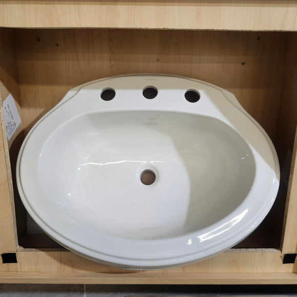 Kohler ~23 x ~18 Drop In Bathroom Vanity Sink Floormodel As Is M10