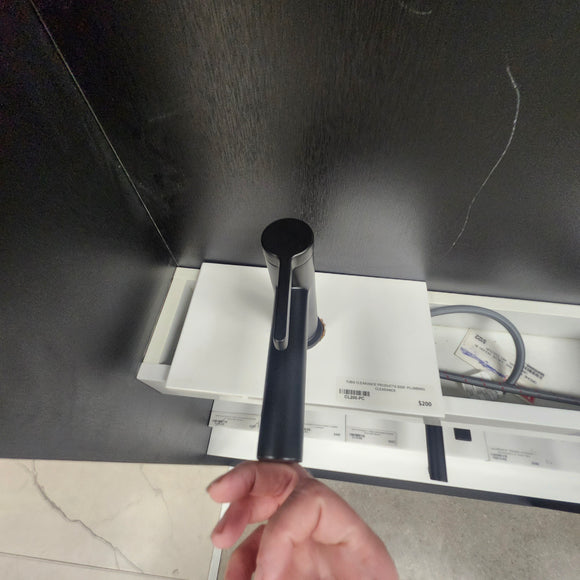 Riobel Single Hole Matte Black Faucet Floormodel Clearance Sold as is (153)