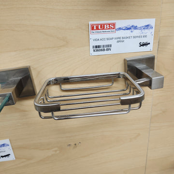 Vida 936 Series Wire Soap Basket Bathroom Accessory Floormodel Sold As Is