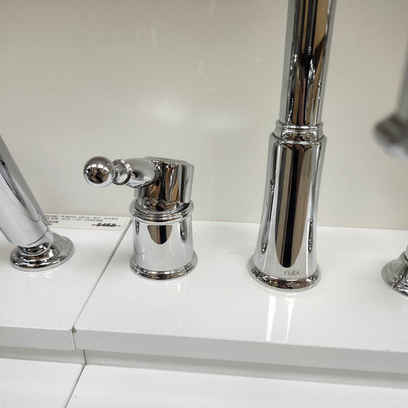Rubi 3pc Roman Deck Tub Filler Floormodel Clearance as is