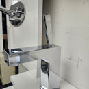Hansgrohe Axor Series Single Hole Faucet Chrome Square Floormodel Clearance As Is-9