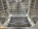 Vida Axes 32" x 21" Stainless Steel Round Undermount Kitchen Sink Floormodel Clearance-8