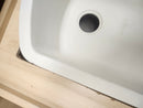 Diamond Silgranit 32" L x 21" W Double Basin Granite Undermount Kitchen Sink 400075 Floormount Clearance as is-5