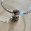 Rubinet H2O Towel Ring Bathroom Accessory Floormodel As is Clearance Chrome (H19)-7