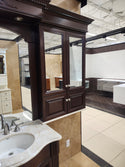 55" Vanico Victorian Vanity Combo (as is)