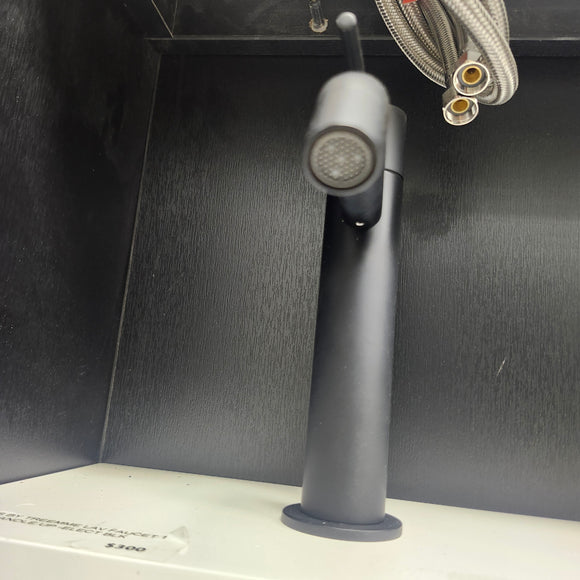Aquabrass Treemme Single Hole Matte Black Faucet Floormodel Clearance Sold as is (153)
