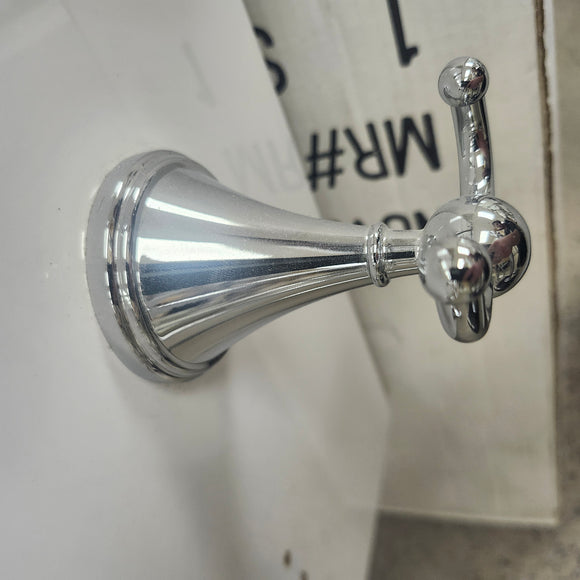 Double Robe Hook Bathroom Accessory Floormodel Clearance