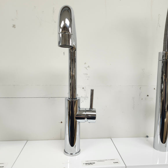 Kitchen Elongated Faucet Lever Handle Floormodel Clearance As Is
