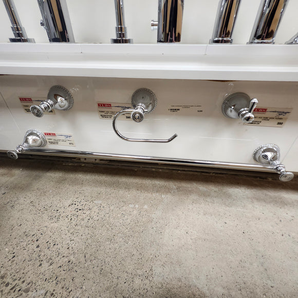 Rubinet Etruscan 24 Inch Towel Bar Bathroom Accessory Sold As Is Floormodel Clearance
