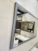 Aura Vanity Mirror 47" x 26" cement Finish (as is)-2