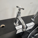 Hansgrohe Axor Series Single 1 Hole Single Pantry Faucet Montreux Cross Handle Chrome Floormodel Clearance as is-1