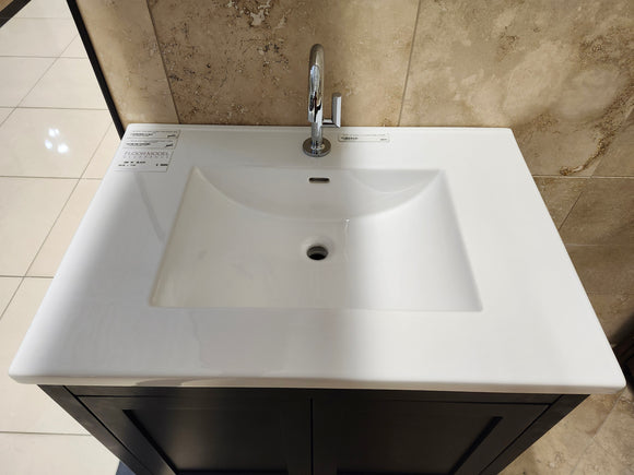 30" Dezign Market Vanity & Countertop Combo (as is)