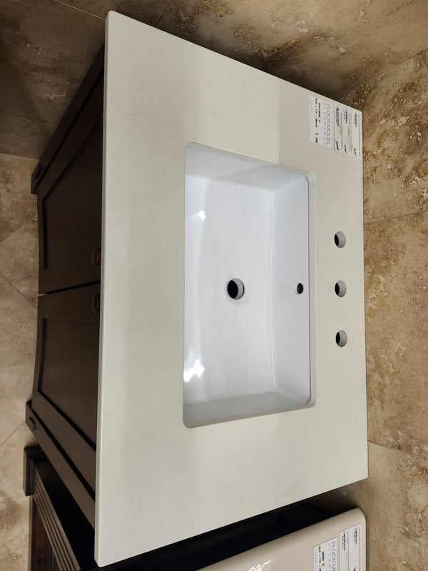 33" Kohler Westmore Vanity & Countertop Combo wit Mirror (as is)