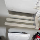 Convectair Heater 24 x 20 750/1000W 120V Jaxx White with Towel Warmer Floormodel as is i15-4