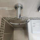Rubinet H2O Towel Ring Bathroom Accessory Floormodel As is Clearance Chrome (H19)-3
