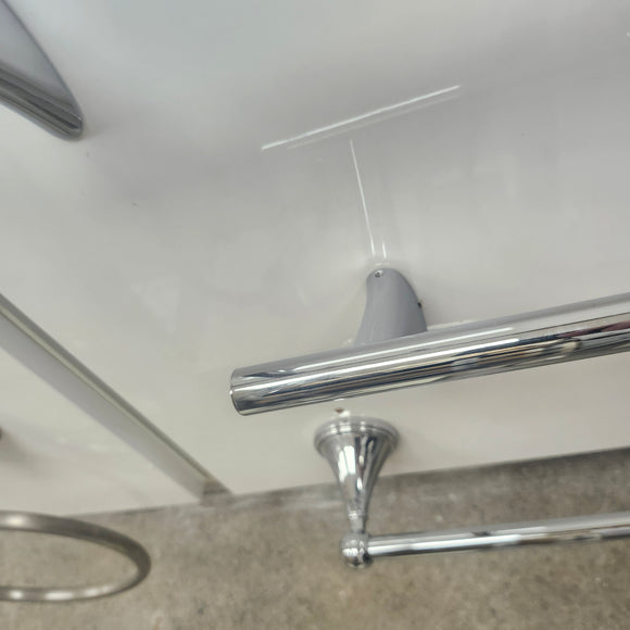 Toilet Paper Holder Chrome Bathroom Accessory Floormodel Clearance As Is