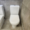 Duravit 2pc Toilet, Tank and Seat Combo Floormodel Clearance Sold As Is (I16)-2