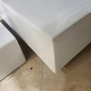 25 x 17 Square Vanity Countertop Sink Floormodel as is i15-10