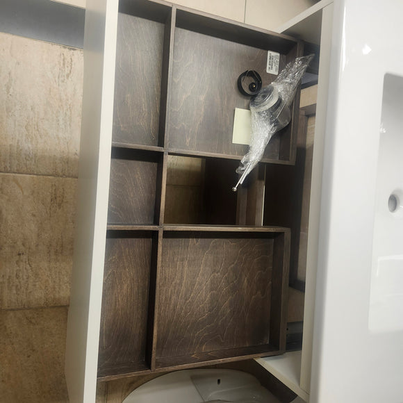 Aura Rideau 30 x 21 Floormount Bathroom Vanity Floormodel Clearance As Is J7