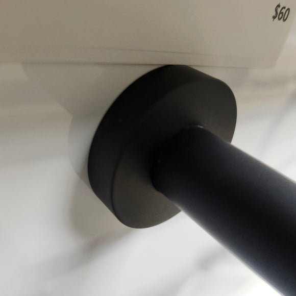 Unity 939 Series Toilet Paper Holder Bathroom Accessory Black Finish Floormodel Clearance As Is
