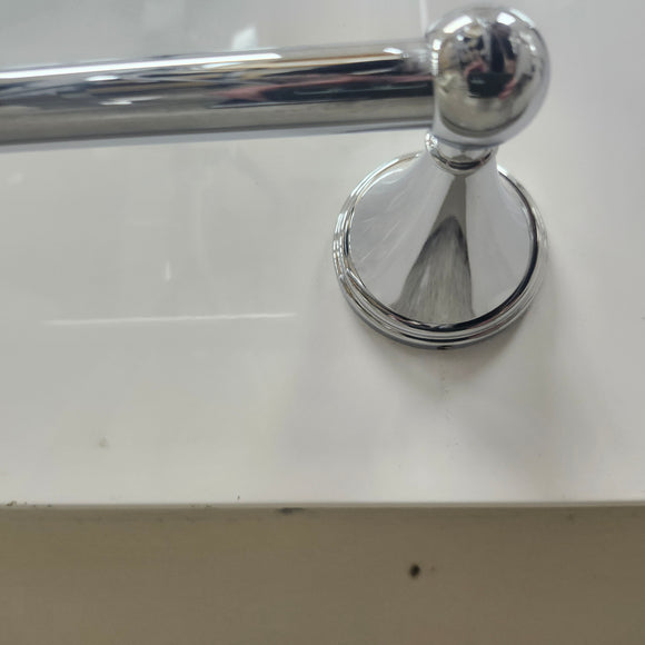 Towel Bar Chrome Bathroom Accessory Floormodel Clearance As Is