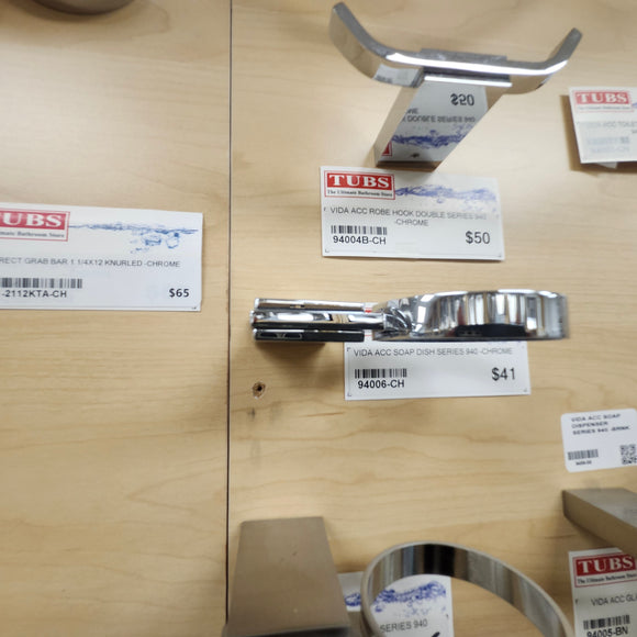 Vida 940 Series Accessory Holder Bathroom Accessory Floormodel Sold As is