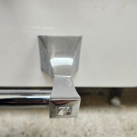 Rubinet Ice 24 Inch Towel Bar Floormodel Sold As Is Chrome Floormodel Clearance As is