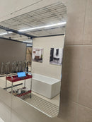 Vida Vanity Mirror Ovo 47 x 24 x 2 White Floormodel Clearance m5-8