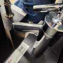 Hansgrohe Axor Series 1 Hole Single Faucet Starck Lever Handles Chrome Floormodel Clearance as is-6