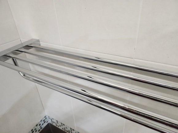 Aquabrass Floor Model Hotel Shelf (as is)