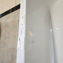 Duravit Sharck Drop In 74 3/4 x 35 1/4 Air Jet Freestanding Bathtub Floormodel Clearance As is M8-10