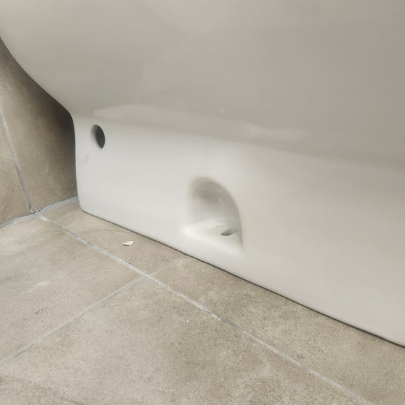 Duravit Starck 2pc Toilet with Seat Combo Floormount Sold As Is (I16)