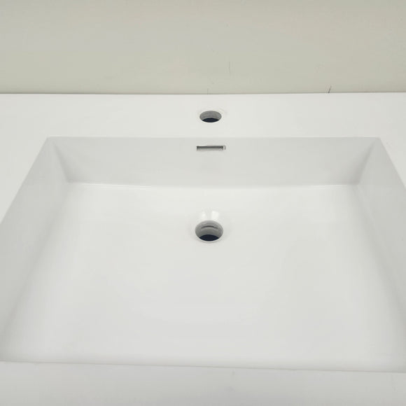 Vida 60 Inch Bathroom Vanity and Urban Sink Top Floormodel Clearance sold as is (212)