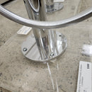 Aquabrass Roman Deck Tub Filler Metro Chrome With Hand Held Shower Head Floormodel Clearance As Is-13