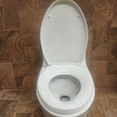 Kohler Veil 1pc Dual Flush Skirted White Toilet Floormodel Clearance as is M3 K1381-10