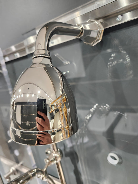 Perrin & Rowe Chrome Shower Accessories Floormodel As is Rough-in and Trim not included
