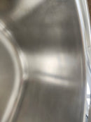 Undermount Stainless Steel Kitchen Sink 2 Bowl 38 1/4 x 21 1/4 With basket Floormodel Clearance As is-9