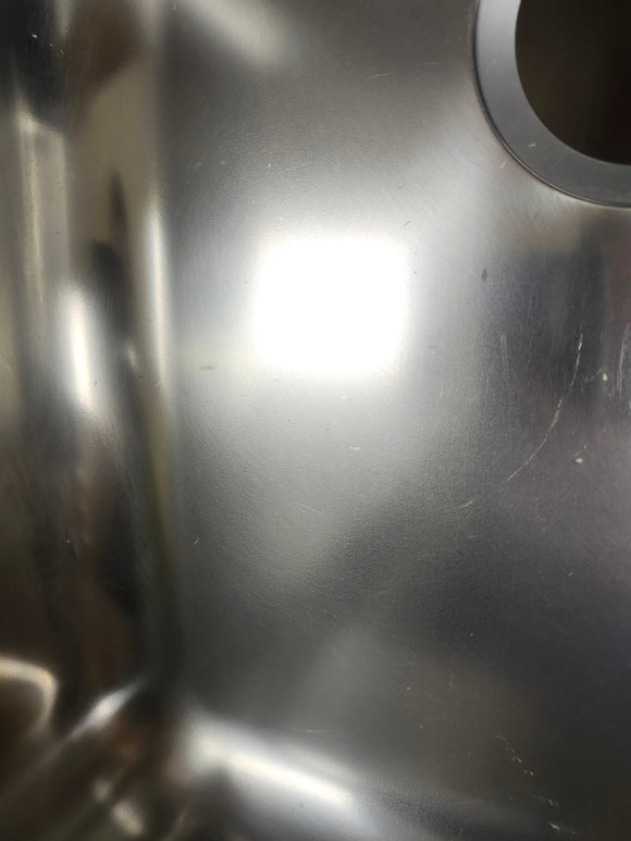 Blanco Supreme 512729 36 Inch Undermount Super Supreme 1 & 3/4 Bowl Stainless Steel Sink Floormodel Clearance as is