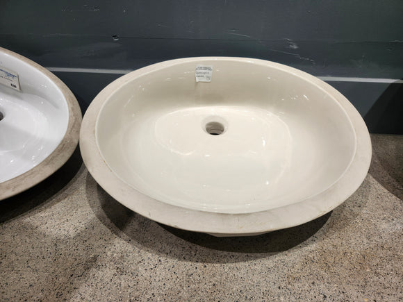 Undrmount Clearance Floormodel as In Bathroom Sink