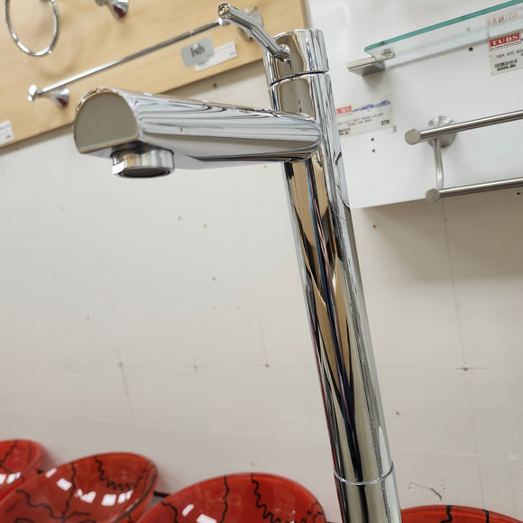 Aquabrass Roman Deck Tub Filler Volare Chrome Floormodel Clearance As is