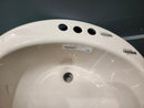 Kohler 19 x 16 Drop in sink 3 Hole Farmigton Floormodel Clearance Bathroom Sink-2